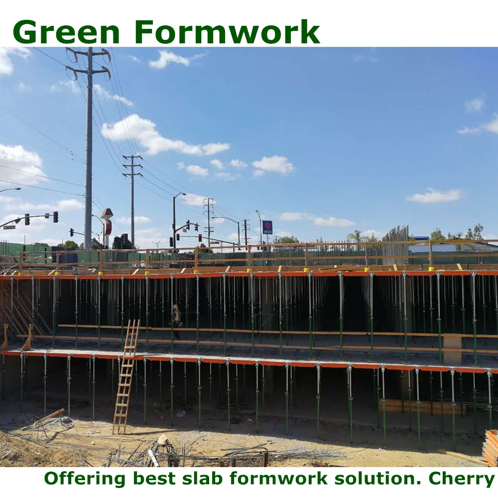 Green Aluminium Formwork Concrete Mould Formwork with Drop Head